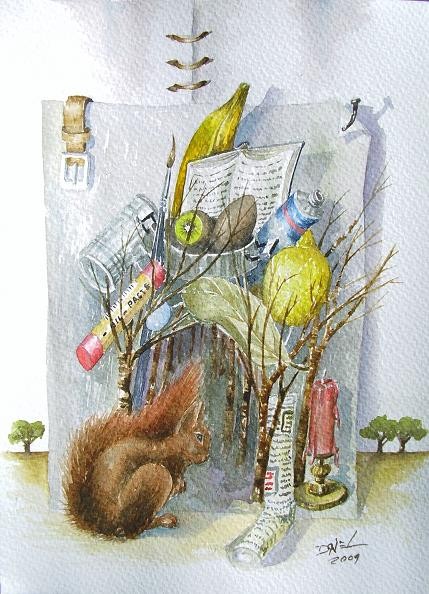 watercolor N.12, year 2009