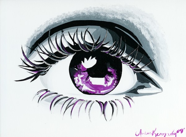 Eye Of Lavender Sparkles