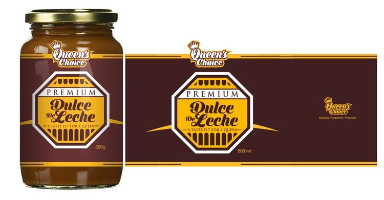 dulce de leche - logo and labelling