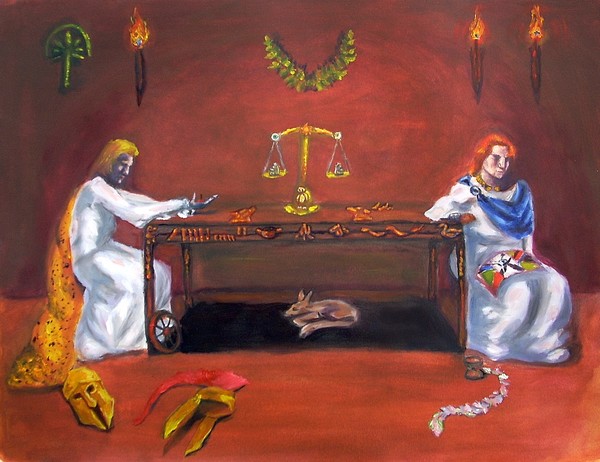 Weighing of the Hemispheres