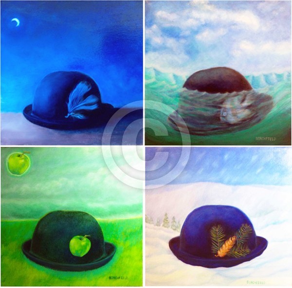 Hats Four Panels