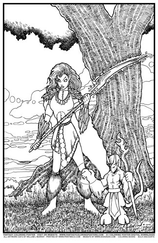 FCP #17: Wood Elf & Friend