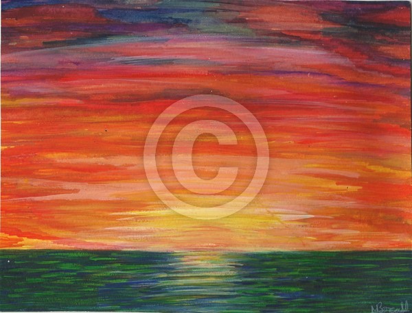 autum sunset