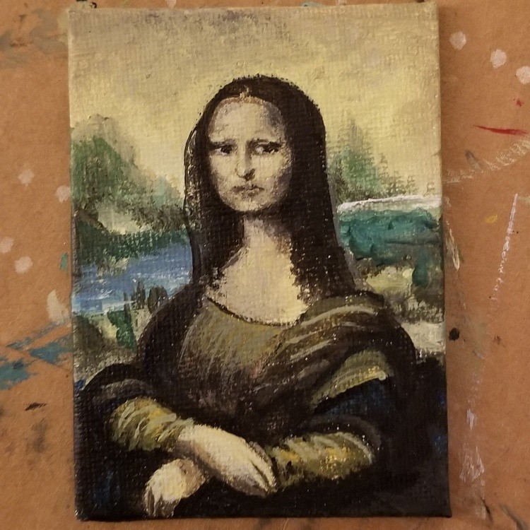 Tiny Mona Lisa
