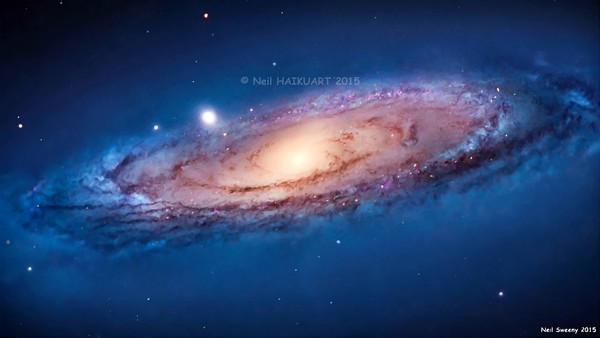Space 2 oil painting