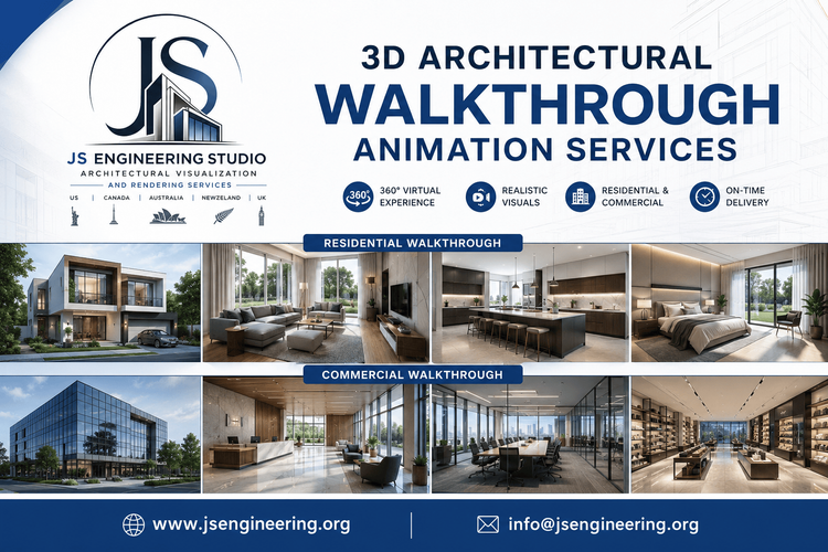 3D Architectural Animation Services - 3D Architectural Walkthrough Services