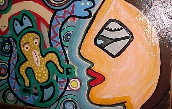 Woman With Snakes