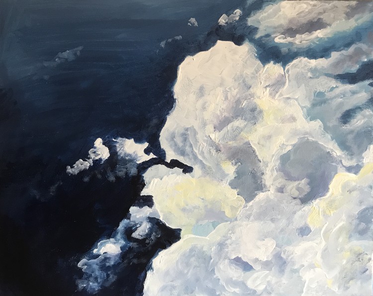 Clouds over the Atlantic 