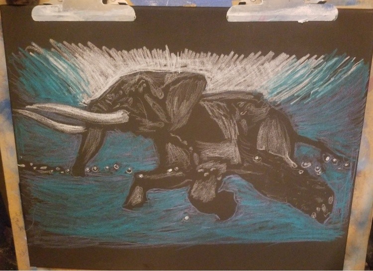 Oceanic Elephant sketch