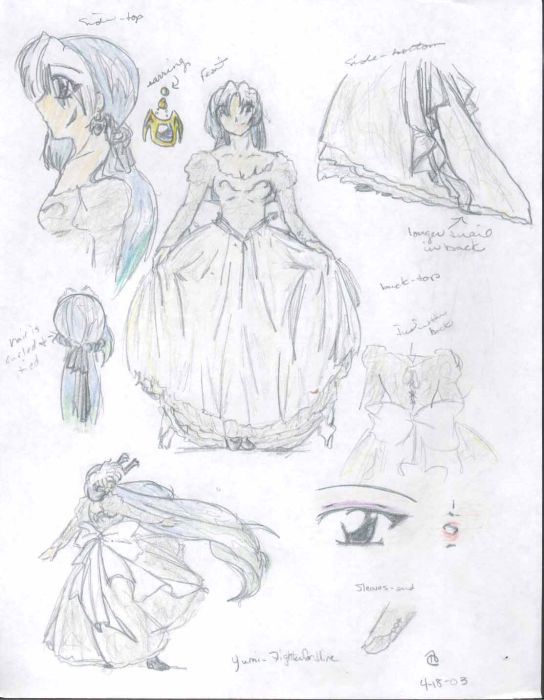 Costume Design-Party Yumi