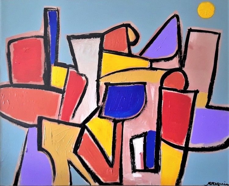 Sunny day in Saint Tropez 24x30