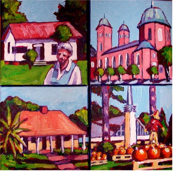 Four miniatures of Louisiana (2004) (Gifted)