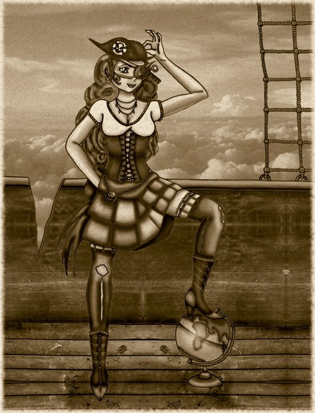 Airship Pirate V.1: Steampunk