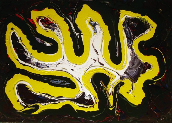 Fiver fingerpainting