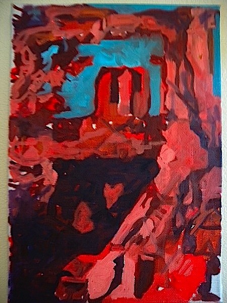  monument valley - 16x20 oil painting