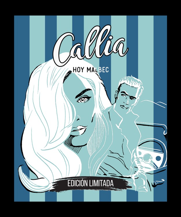Etiqueta para vino Callia Hoy Malbec (concurso)