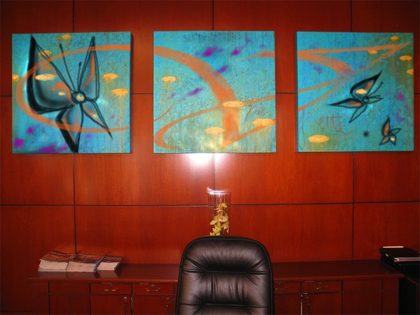 Abstract Corporate Canvas