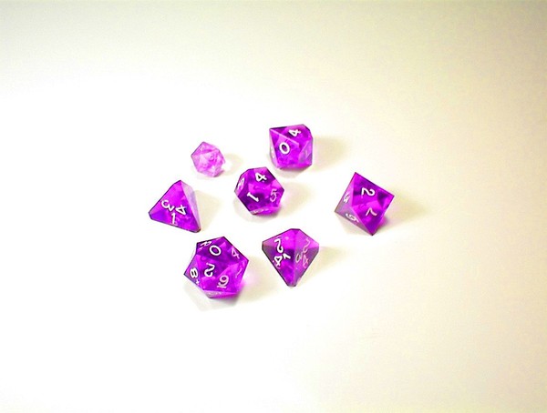 Purple Dice