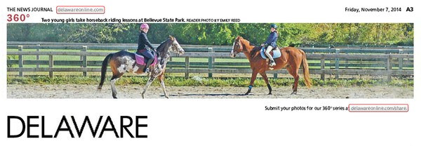 201st News Journal Panorama-Girls Riding Lessons