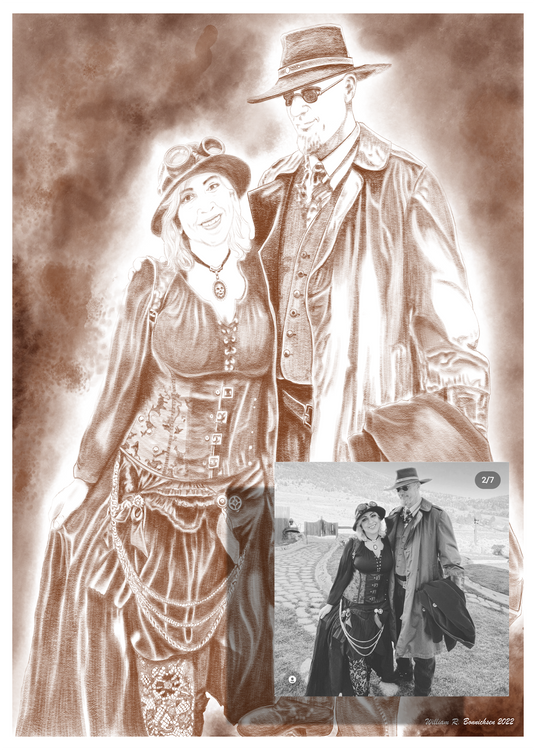 Steampunk duo 