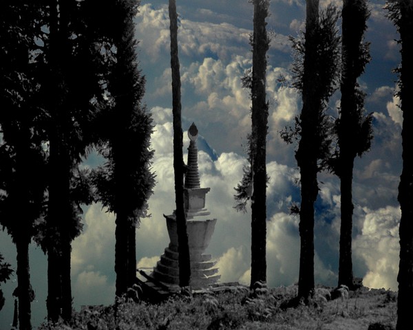 Pellen Monastery Revisited photomontage