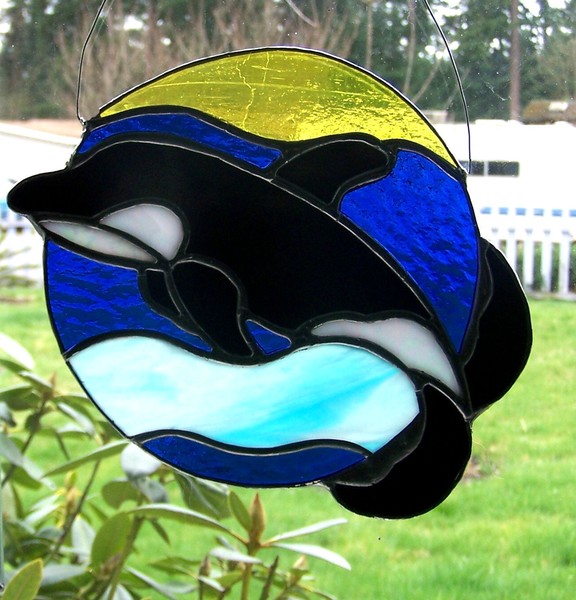 Orca Whale Suncatcher