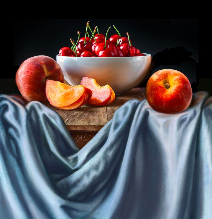 Cherries and Peaches