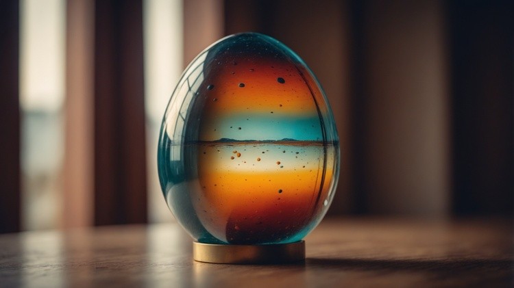 Ethereal Sunset Crystal Image
