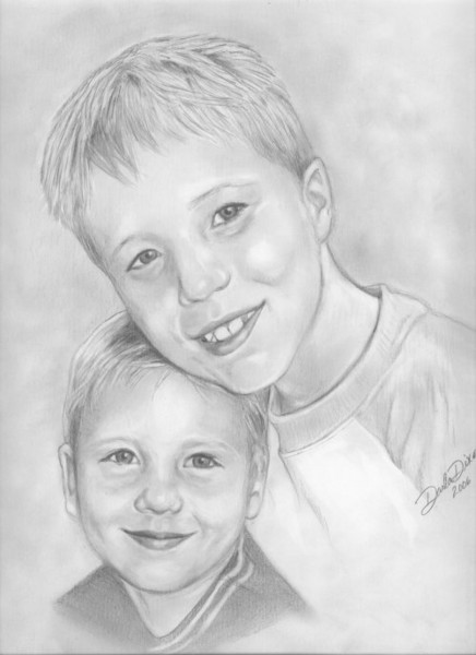 Portrait of 2 Brothers