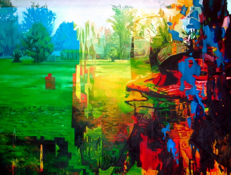 Guernica, Ohio (Left Panel)