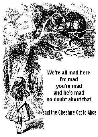 Bush in Wonderland