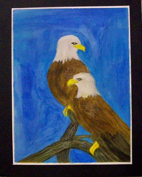 Eagles Standing Guard