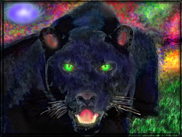 BLACK PANTHER CAGED