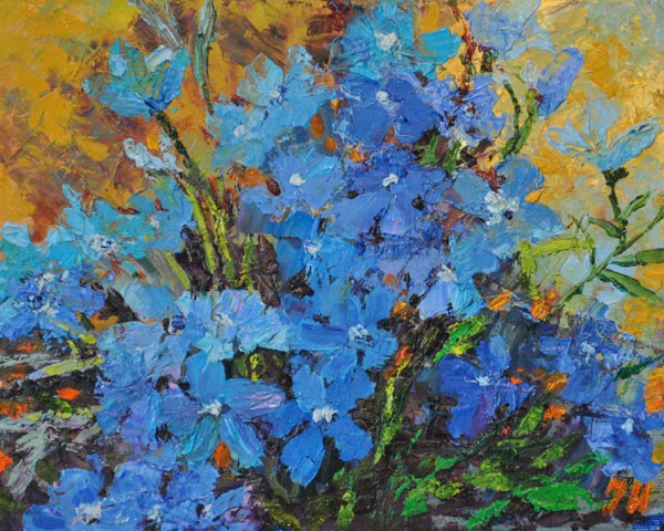 Delphinium.