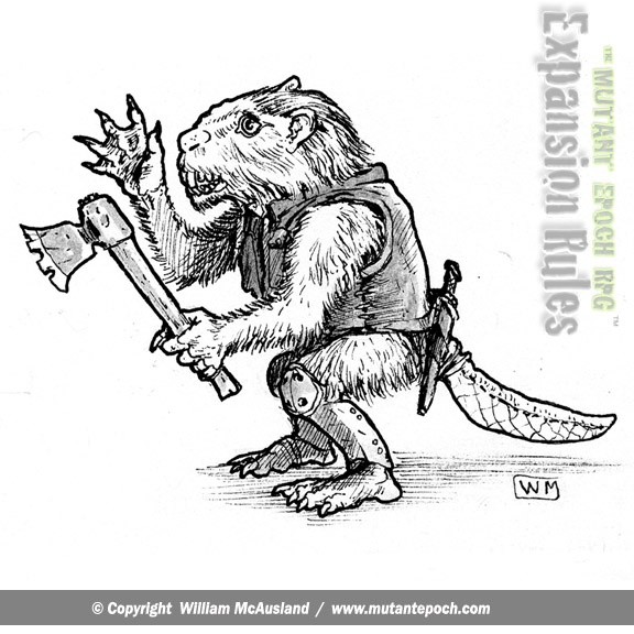 Bestial Human Beaver