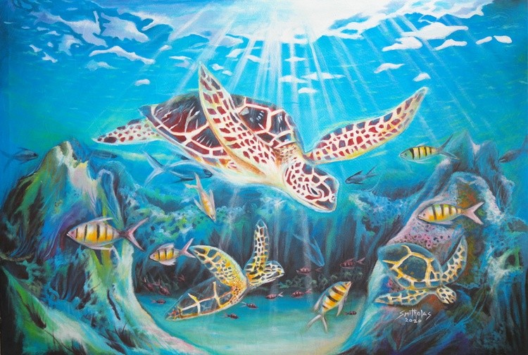 Underwater