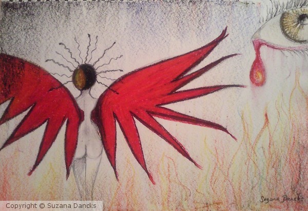 woman's scorn