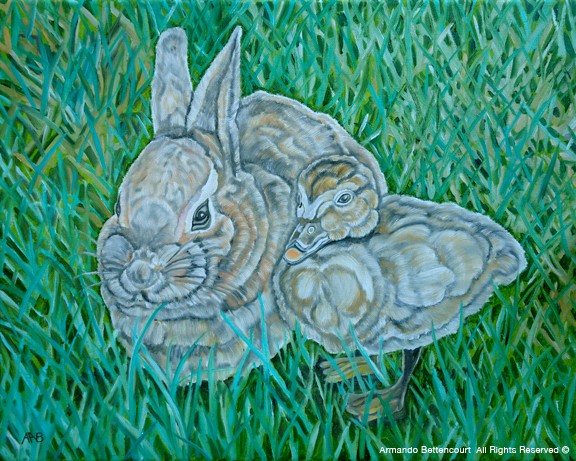Bunny And Duckie