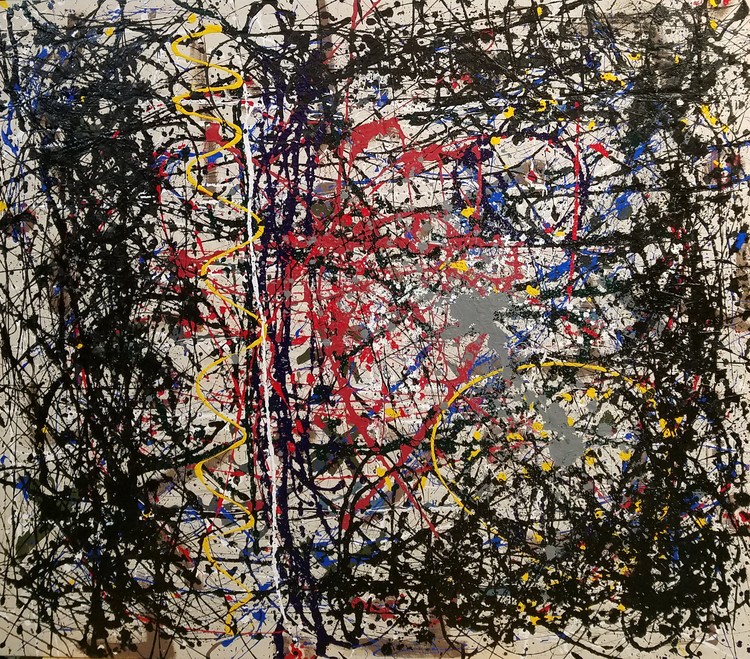 A child's contour drawing of the battle of Gettysburg 