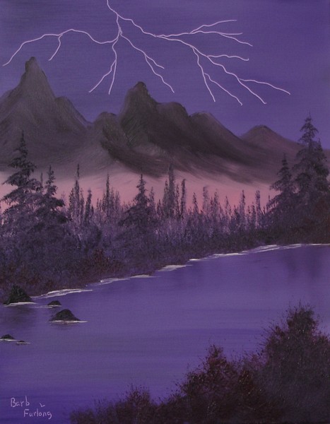 Purple Lightning Strike #266