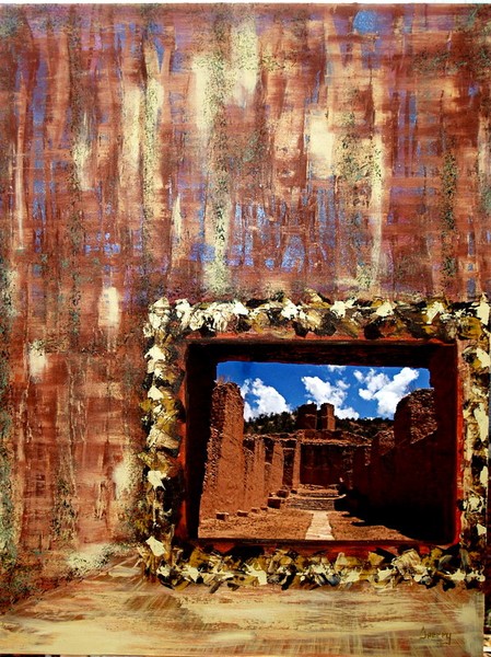 RUINS AT JEMEZ