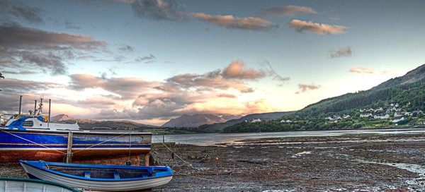Sunset on the Cuillins
