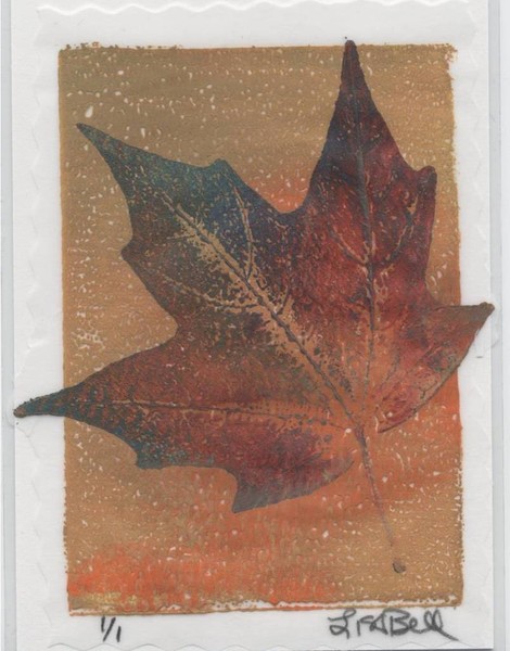 Maple Leaf Montype Print
