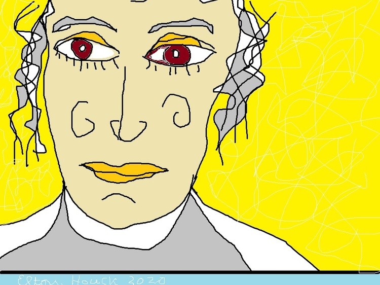 I Shall Endeavor to Persevere,,,(c) 2020..elton houck..digital JESUS IS LORD  art