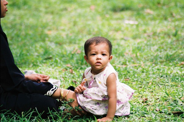 Small Baby With her Mother