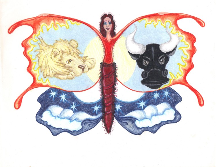 Butterfly and Zodiacs