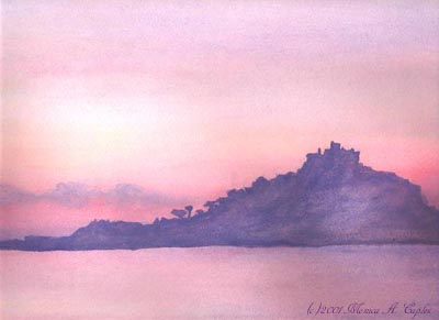 Castle at Sunset