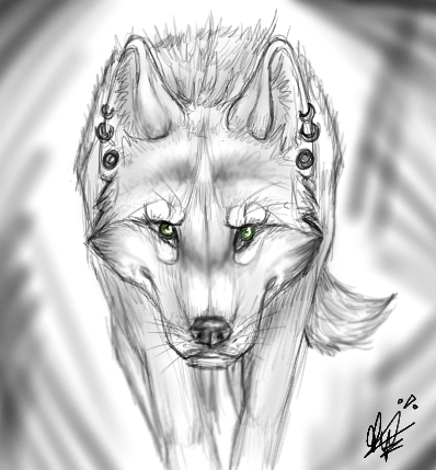Look past her eyes...