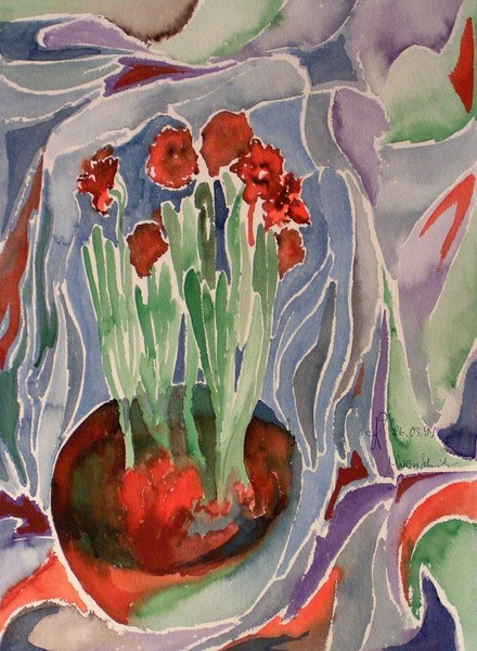 Rote Blumen