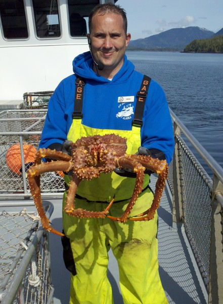 Live Alaskan King Crab